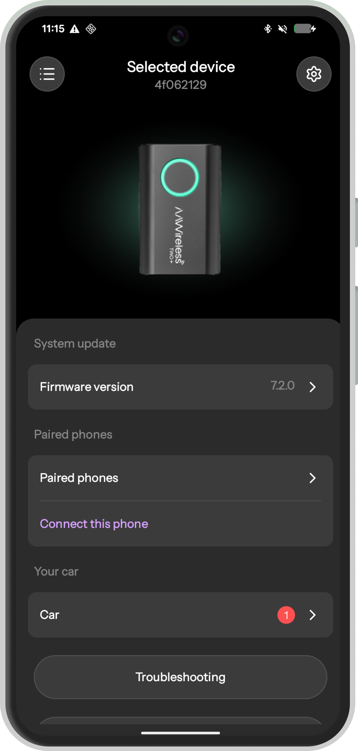 AAWireless TWO | Android Auto Wireless adapter